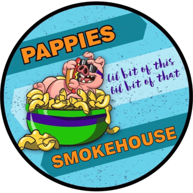 Pappies Smokehouse & Lunch Box Logo in Gas City, Indiana