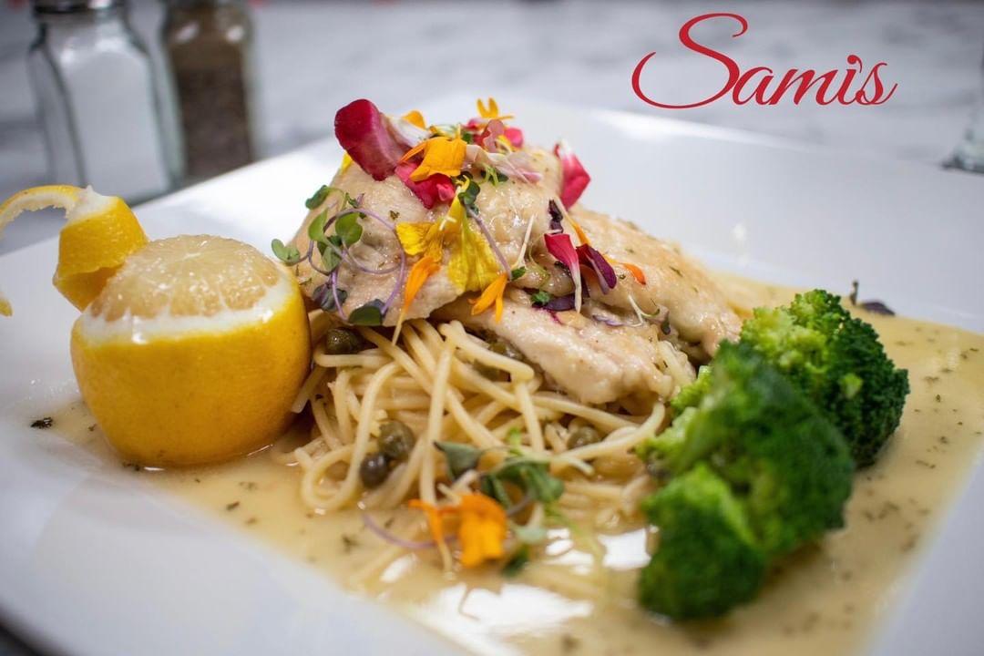 Sami's menu in Marco Island, Florida, USA
