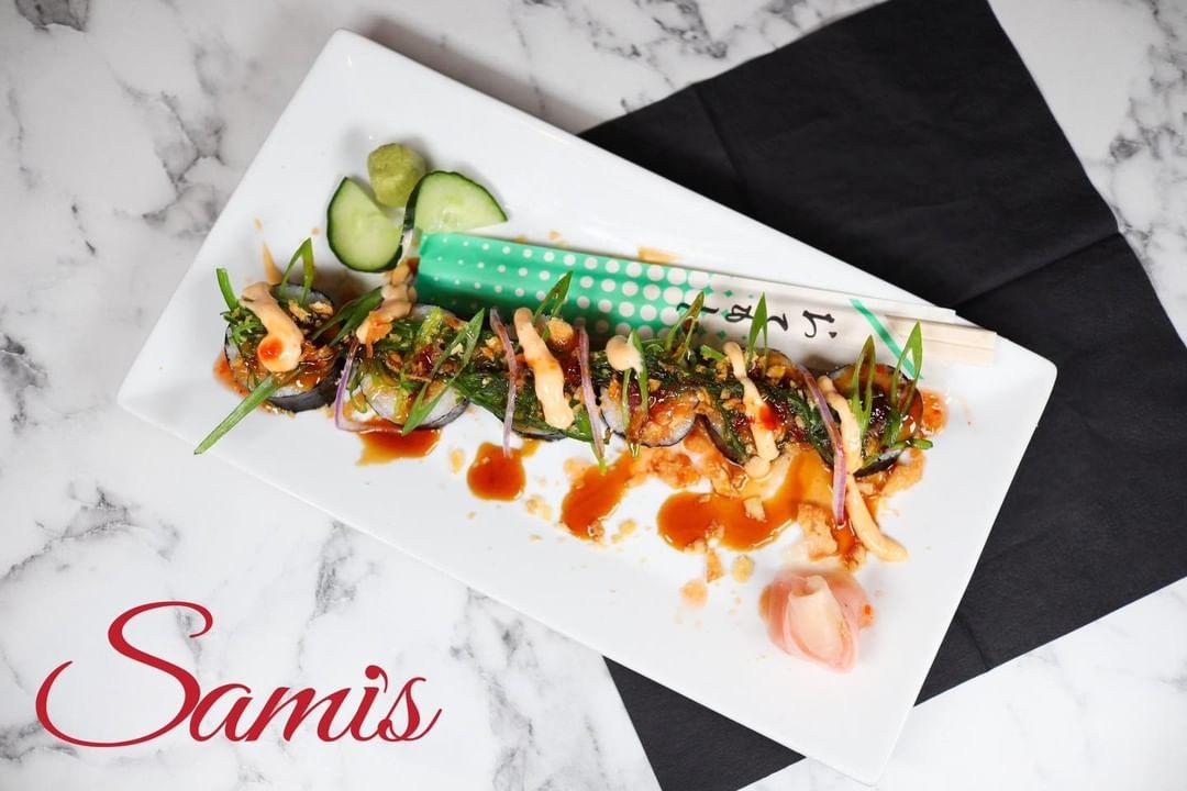 Sami's menu in Marco Island, Florida, USA