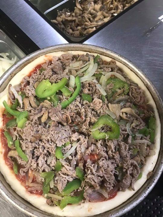 Tony's Pizza menu in Willimantic, Connecticut, USA