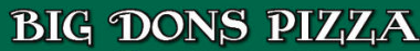 Big Don's Pizza & Pasta Restaurant Price Logo in Price, Utah