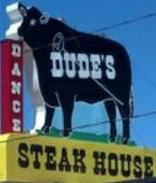 Dude's Steakhouse & Brandin' Iron Bar Logo in Sidney, Nebraska