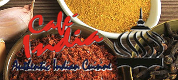 Cafe India Cuisine Visalia Logo in Visalia, California