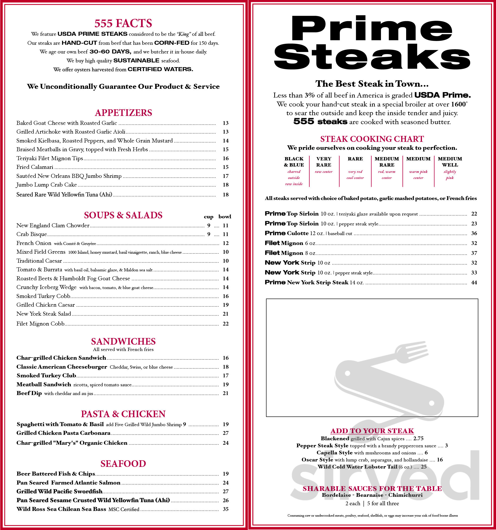 555 steakhouse long beach dress code Menu for East American in Beach, CA F-MiniFlare