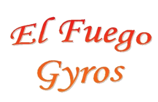 El fuego gyros Logo in Kenosha, Wisconsin