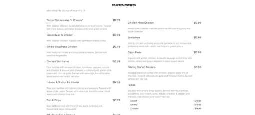Menu for Rock Bottom Restaurant & Brewery in Colorado Springs, CO | Sirved
