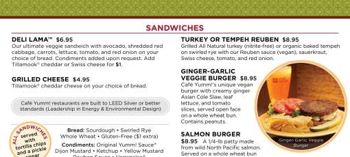 Yumm Menu Cafe Yumm! - Mill Plain Crossing Menu - Bend, Oregon | Sirved