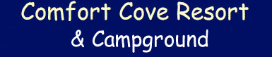 Comfort Cove Resort & Campground Logo in Phillips, Wisconsin