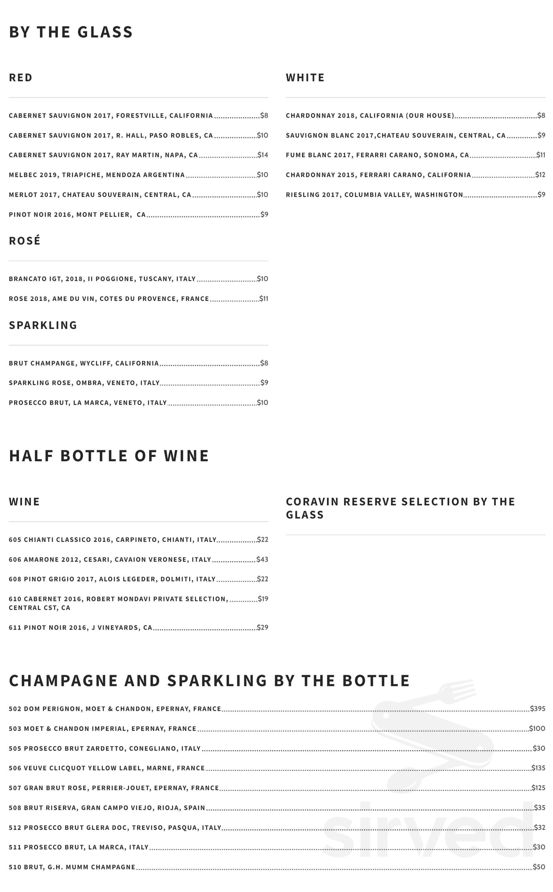 Luciano's Ristorante & Lounge menu in Rahway, New Jersey, USA