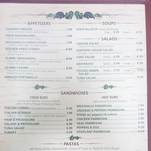 Little Joey's Pizza & Italian Restaurant menu in Ocala, Florida, USA