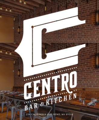 Centro Bar & Kitchen Logo in Reno, Nevada
