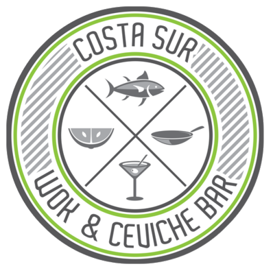 Costa Sur Wok & Ceviche Bar Logo in Corpus Christi, Texas