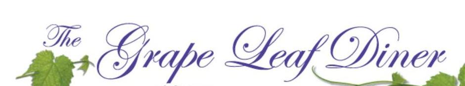 Grape Leaf Diner Logo in Holland, Ohio