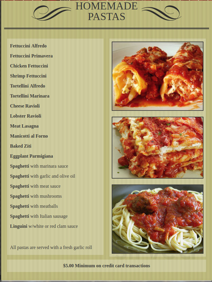New York Pizza & Pasta menus in Norman, Oklahoma, United States