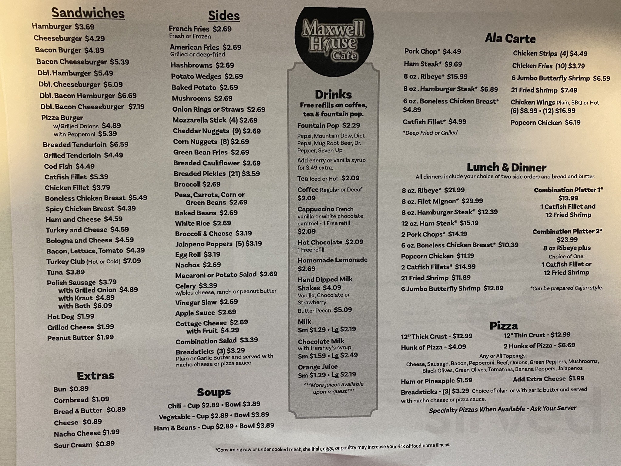 menu-for-maxwell-house-cafe-in-flat-rock-il-sirved