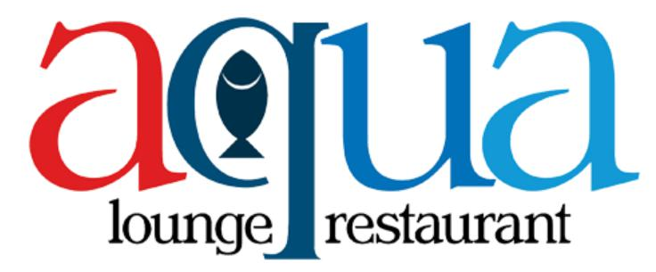 Aqua Lounge & Restaurant Logo in Kitchener, Ontario