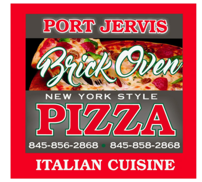 Port Jervis Brick Oven Pizza menu in Port Jervis, New York, USA