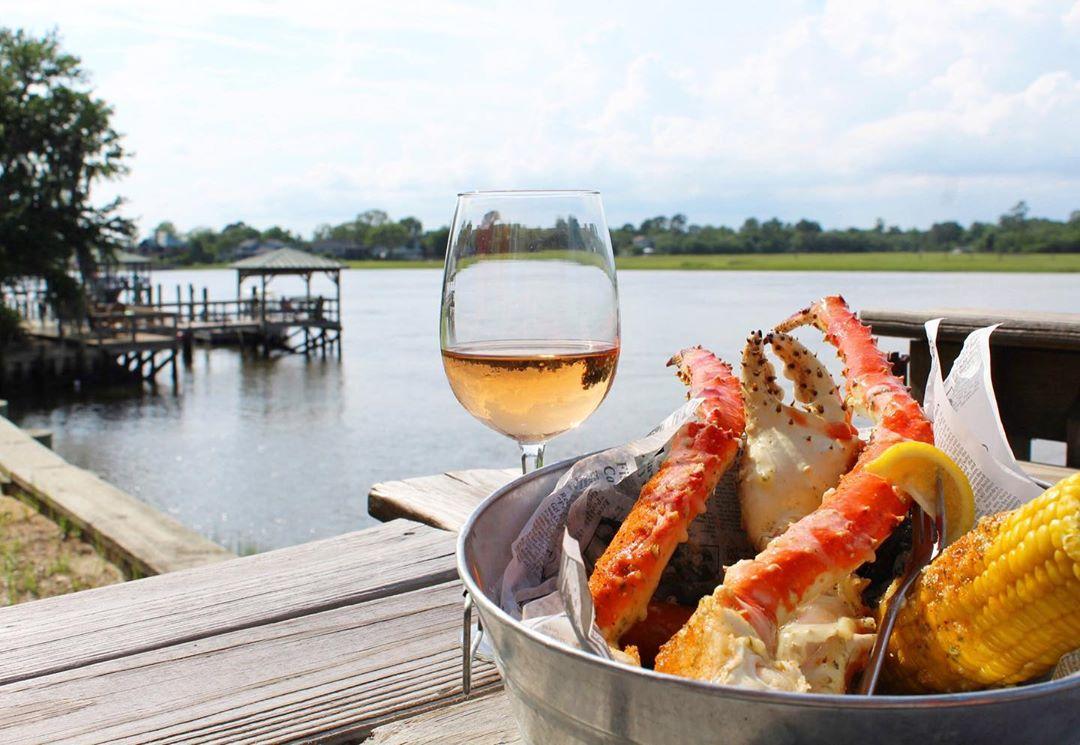 Charleston Crab House menu in Charleston, South Carolina, USA