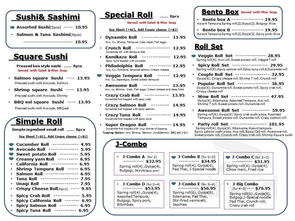 J s Asian Kitchen Menus In Fredericton New Brunswick Canada