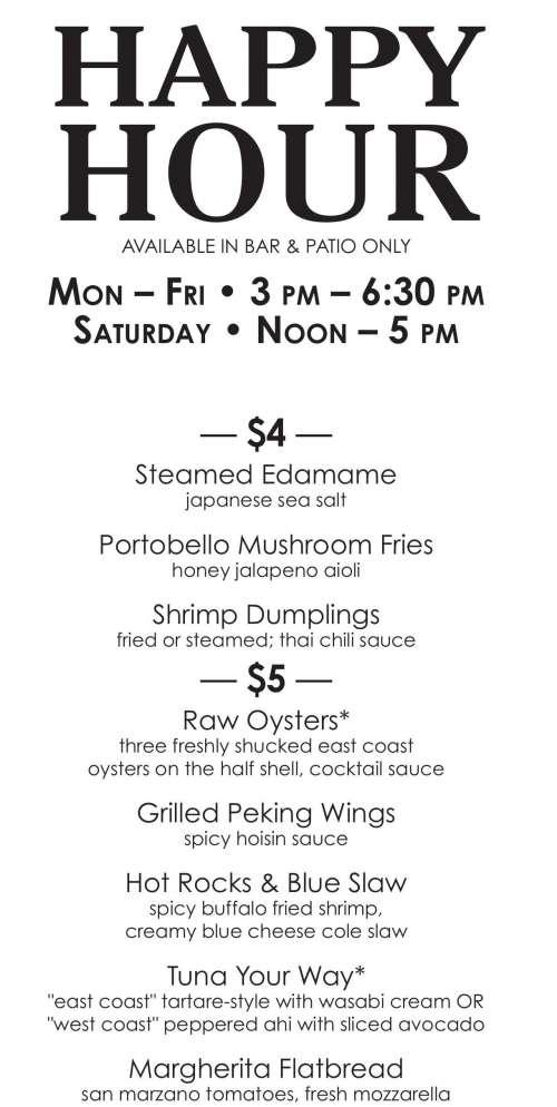 Charley's Crab menu in Grand Rapids, Michigan, USA