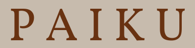 Paiku Logo in Portland, Oregon
