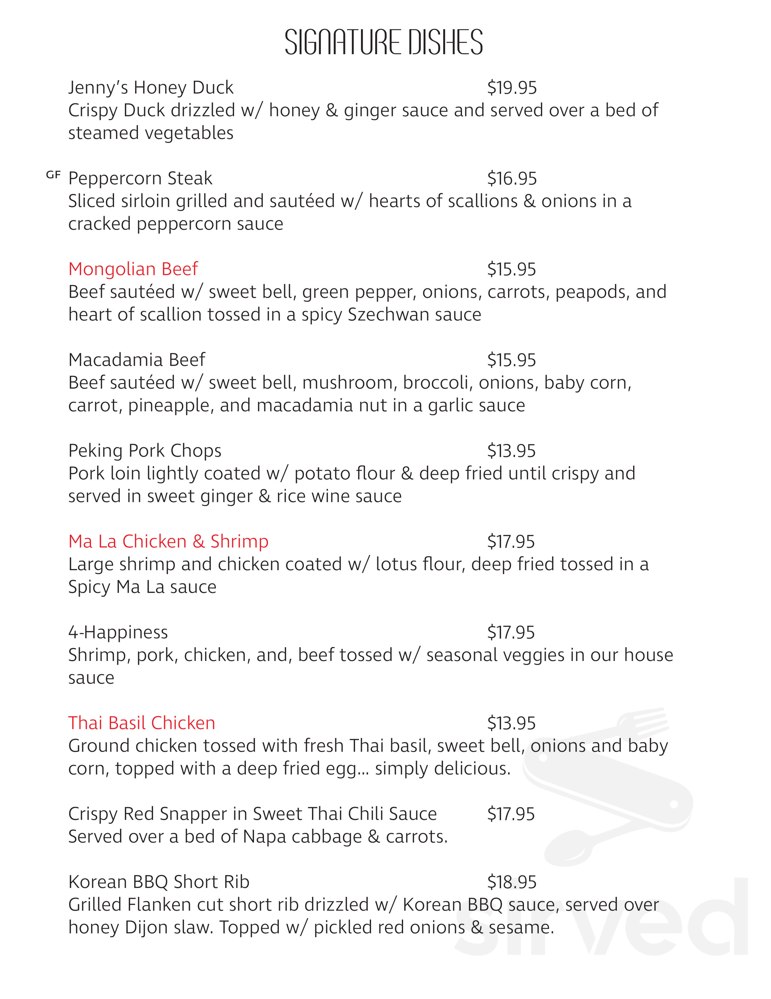 Po's Rice and Spice menus in East Hampton, Connecticut, United States