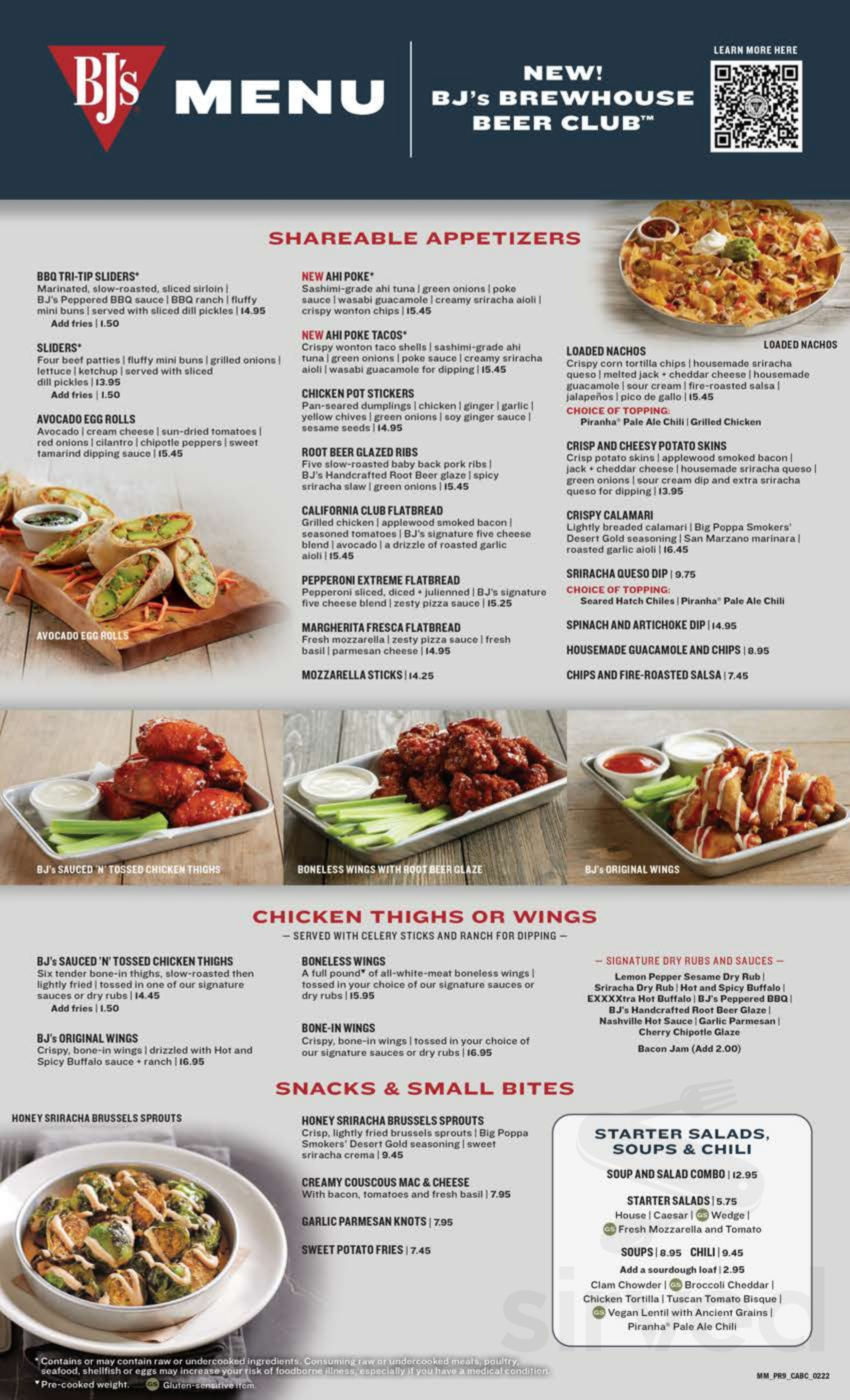 Bjs Nutrition Menu Besto Blog