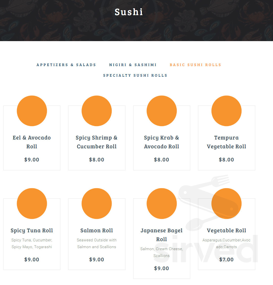 Harborcove Seafood Bar & Grill menu in Fort Pierce, Florida, USA