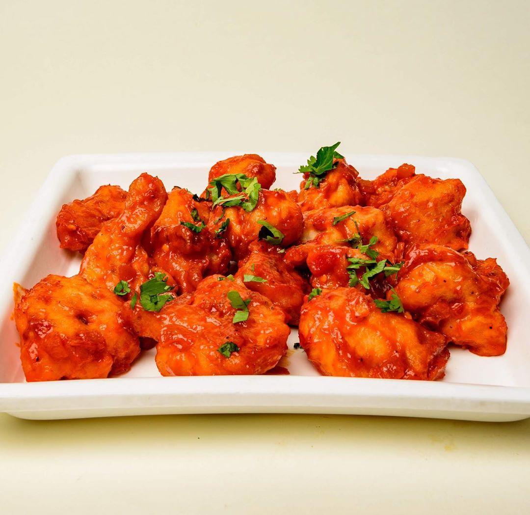 Chowpatty Chat menu in Houston, Texas, USA