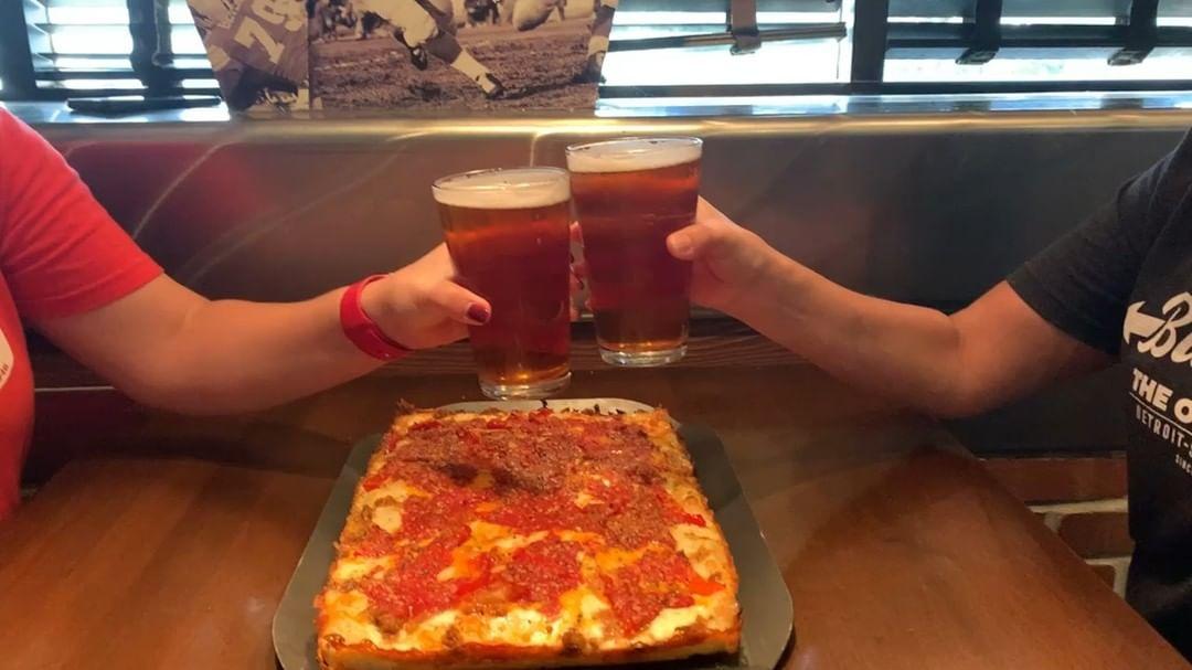 Buddy's Pizza menu in Dearborn, Michigan, USA