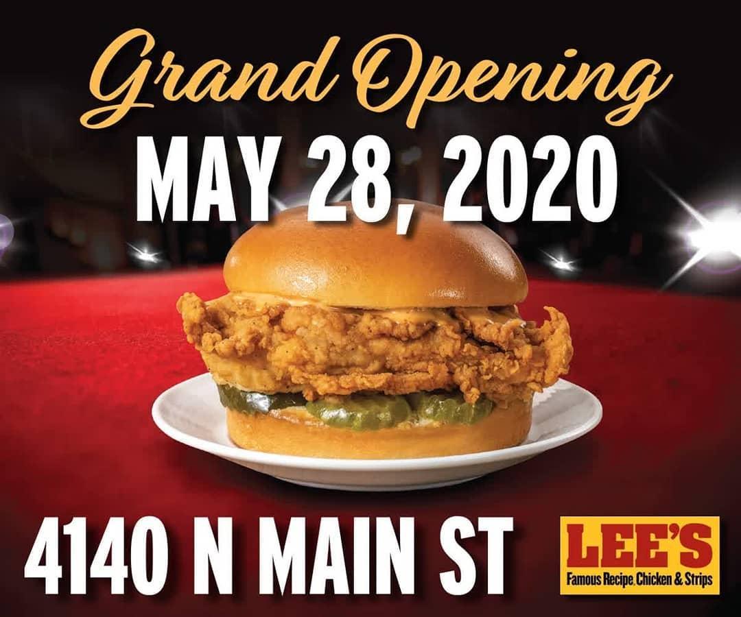 Lee's Famous Recipe Chicken menu in Dayton, Ohio, USA