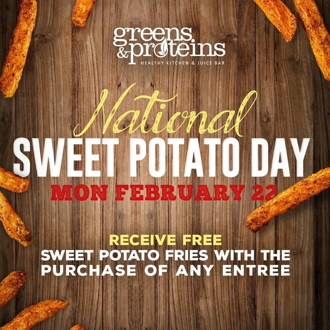 Greens and Proteins menu in Las Vegas, Nevada, USA