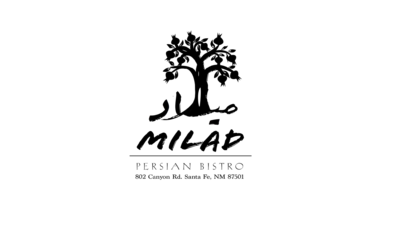 Milad Persian Bistro Logo in Santa Fe, New Mexico