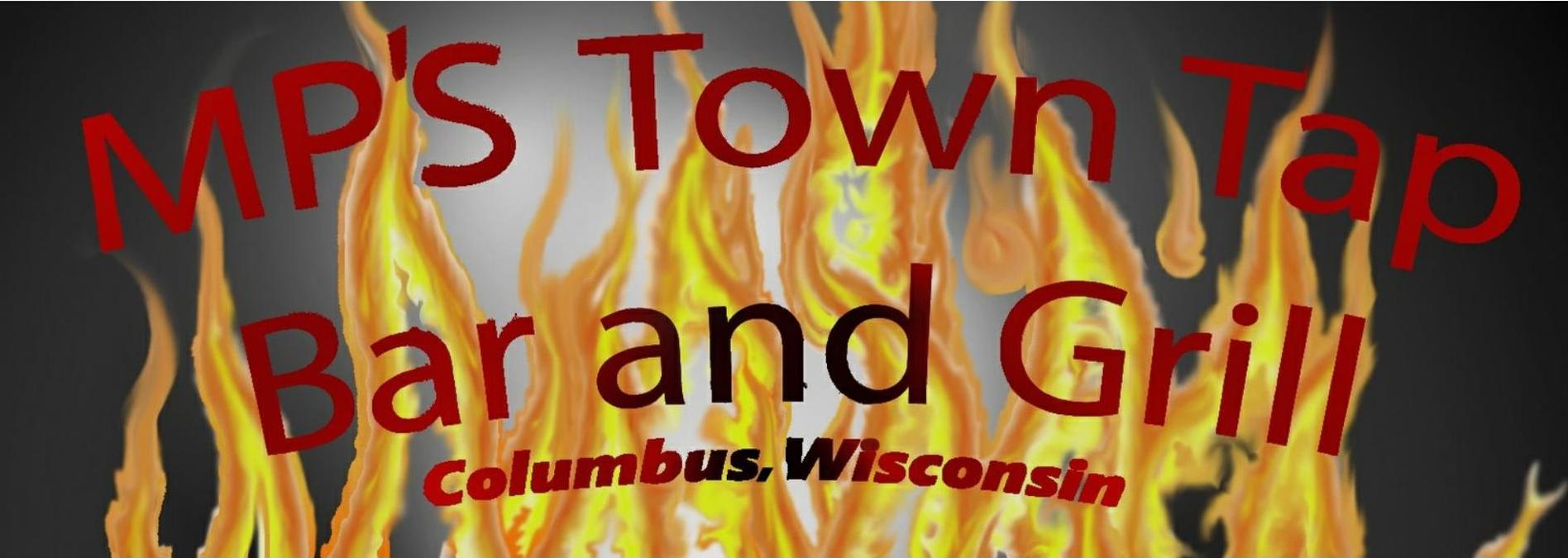 MP's Town Tap Logo in Columbus, Wisconsin