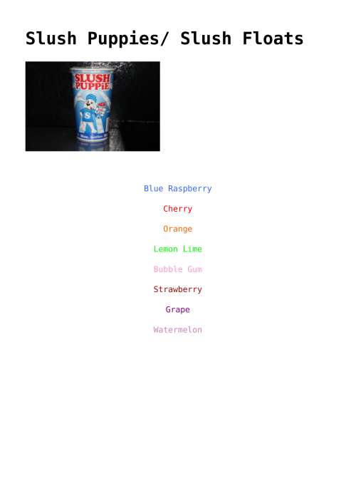 The Ice Cream Shoppe Skowhegan (Donna's) menu in Skowhegan, Maine, USA