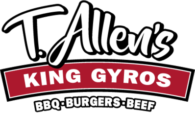 T. Allen's King Gyros Logo in Roseland, Indiana