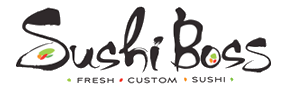 Sushi Boss Logo in Indianapolis, Indiana