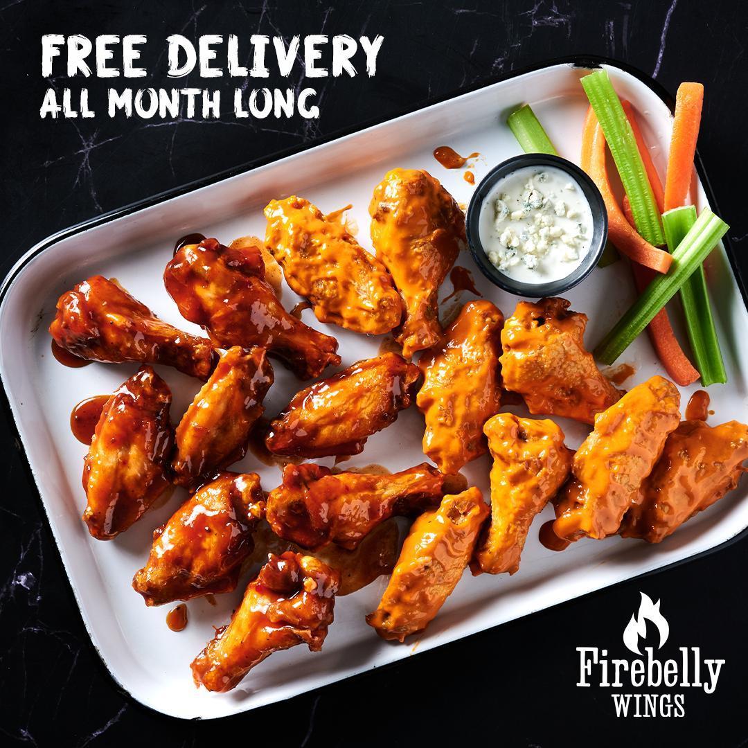 Firebelly Wings menu in Clearwater, Florida, USA