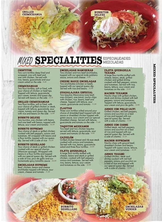 Pancho Mexican Restaurant Vinton menus in Vinton, Virginia, United States