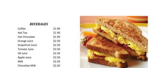 Menu for Spring Mills Diner in Falling Waters, WV | Sirved