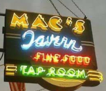 Mac's Tavern Logo in Davenport, Iowa