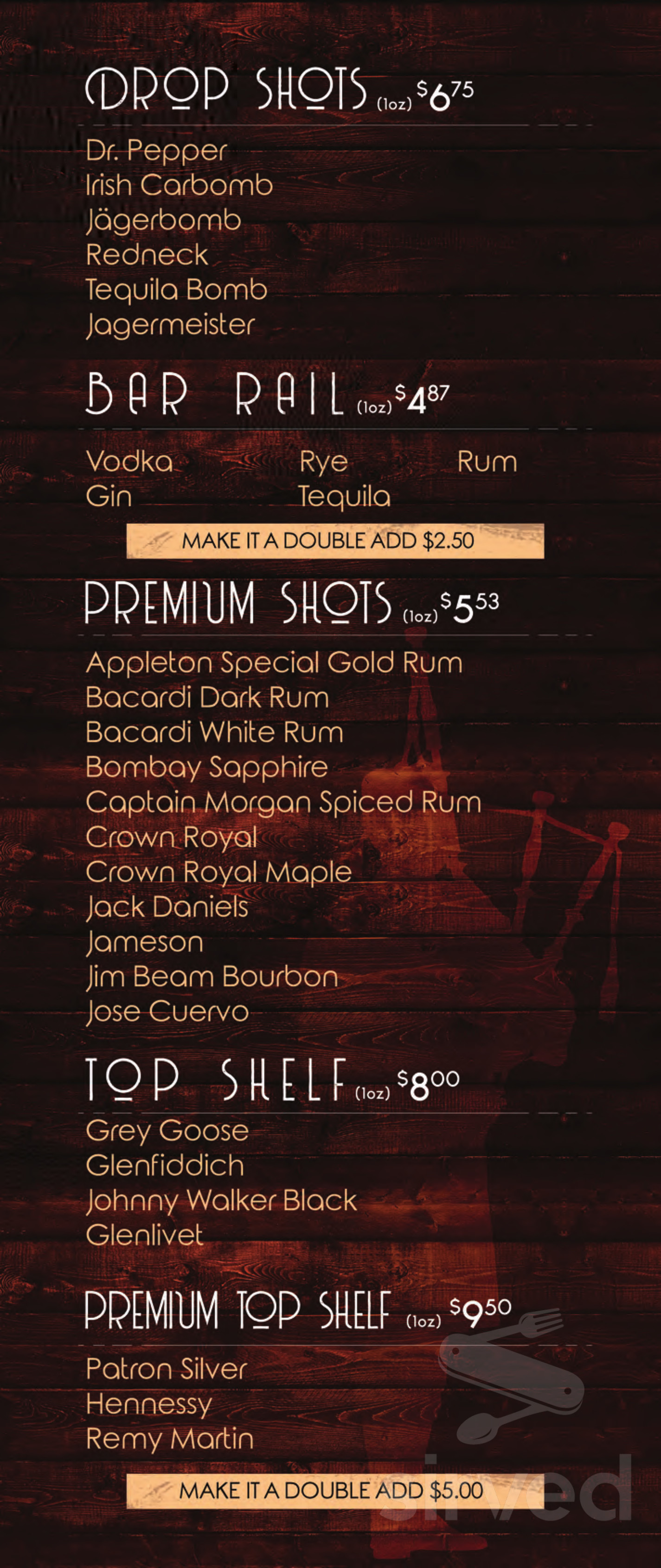 Piper Arms Pub Kitchener menus in Kitchener, Ontario, Canada