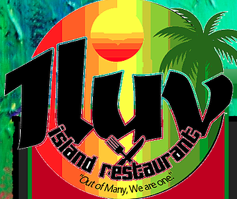1Luv Island Restaurant Logo in Killeen, Texas