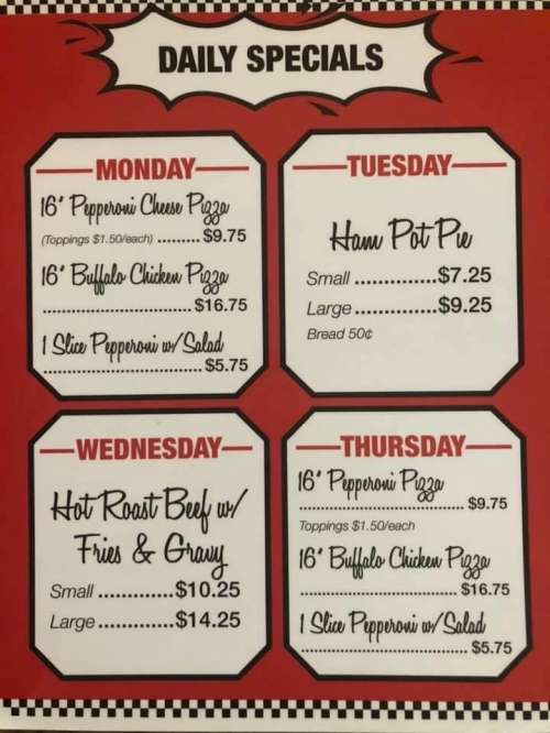 Jack &amp; Georges menu in Altoona, Pennsylvania, USA
