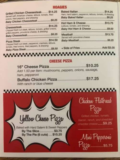 Jack &amp; Georges menu in Altoona, Pennsylvania, USA
