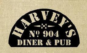 Harvey's Diner & Pub Logo in Redfield, Iowa