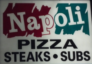 Napoli Pizza Logo in Bangor, Pennsylvania