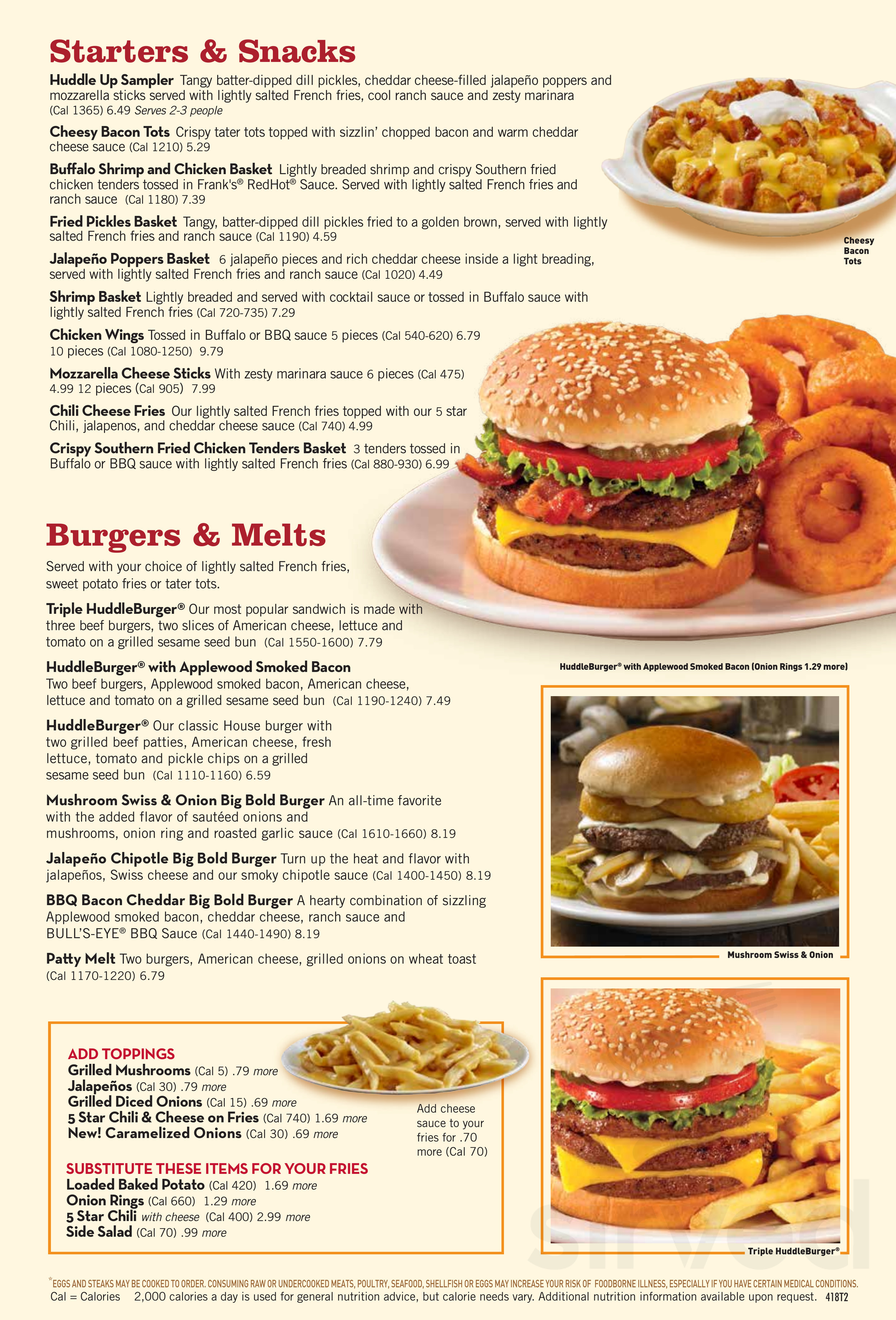 Huddle House Nutrition Information Besto Blog