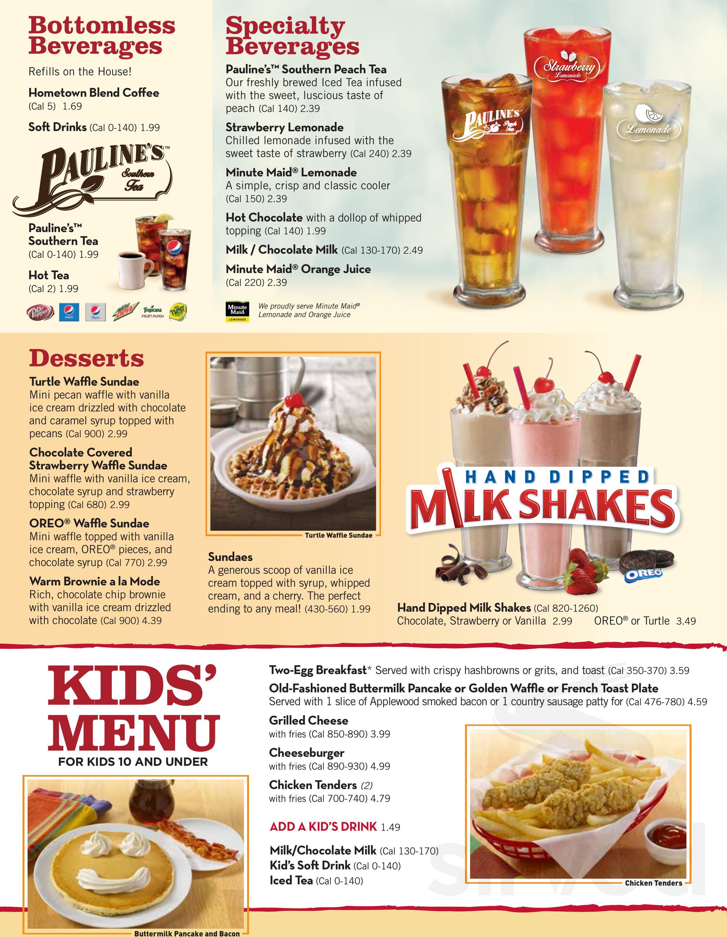 Huddle House Menu In Newnan Georgia USA