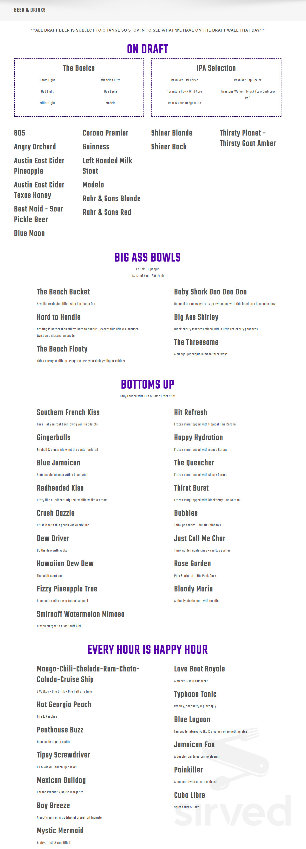 The Purple Goat in Stephenville, Texas, United States